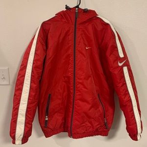 Red Nike Jacket, Size men’s medium